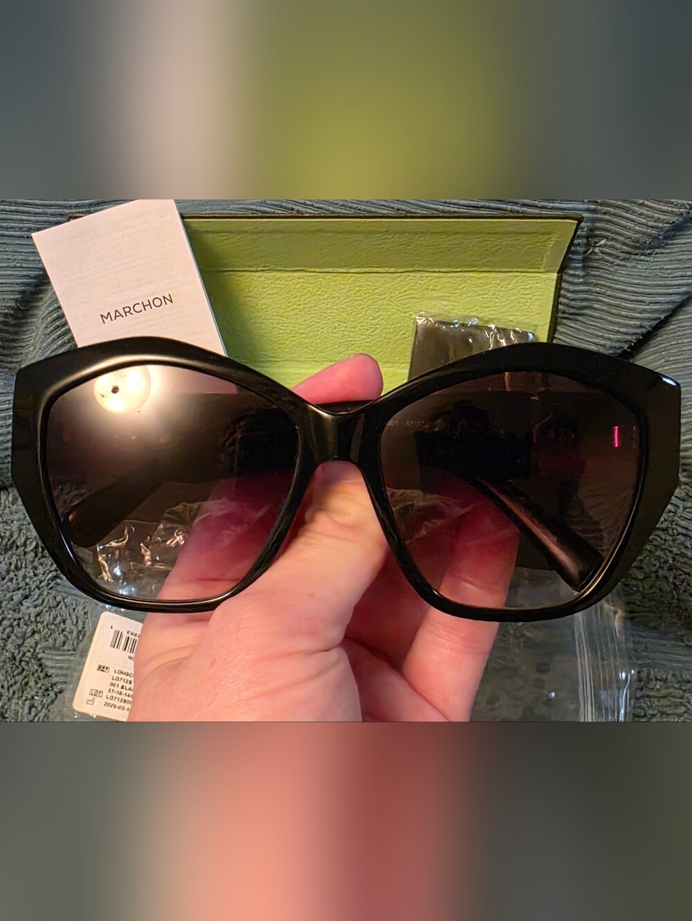 Longchamp Women's Black Sunglasses